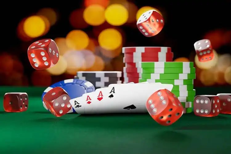 okebet slot live casino CTA banner showing baccarat and roulette tables for Philippine players